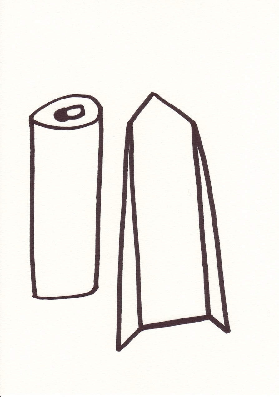 Drawings The Sticky Fingers: 24-part drawing series as a visual representation of trying to make
                        amber.